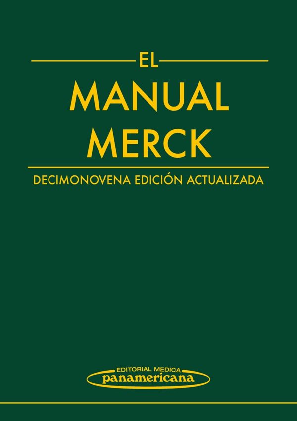 El Manual Merck. Edicion profesional 19ed